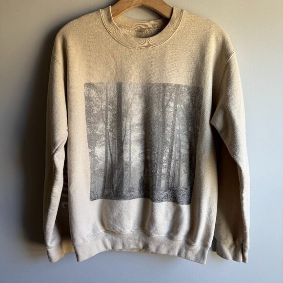 Taylor Swift Folklore In The Trees Graphic Crewneck Sweatshirt Size Small - Picture 1 of 7